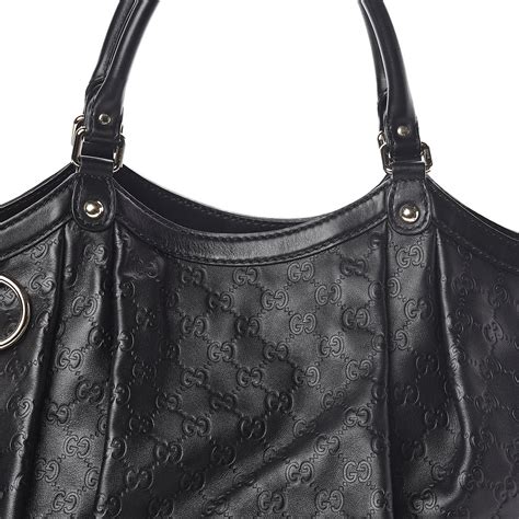 gucci large tote black|Gucci handbags sukey medium tote.